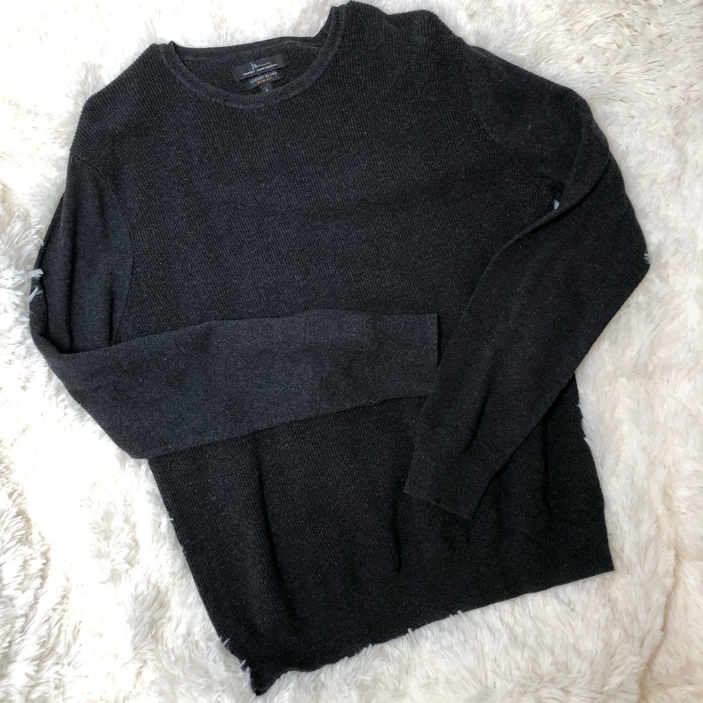 Marc Anthony luxury slim fit sweater sz L Black